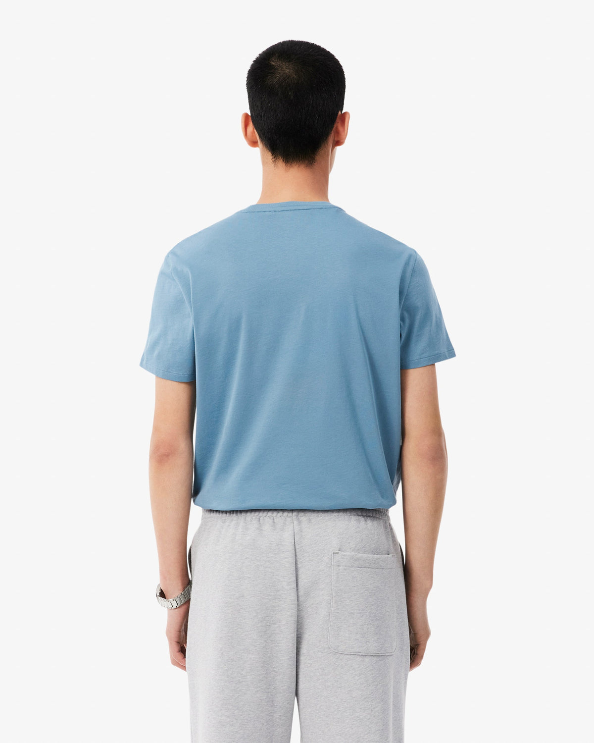 Lacoste Mens Crew Neck Pima Cotton Jersey T-Shirt - Aral 57I