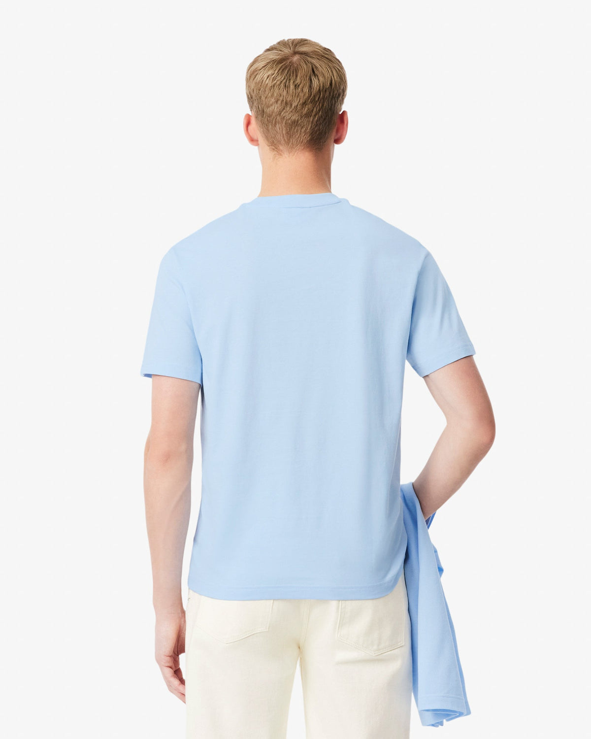 Lacoste Mens Classic Fit Cotton Jersey T-Shirt - Rill T01